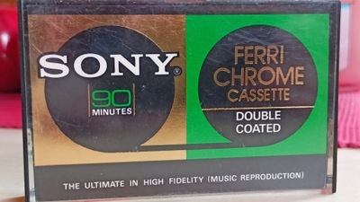 Kaseta magnetofonowa Sony FERRI CHROME C-90FeCr