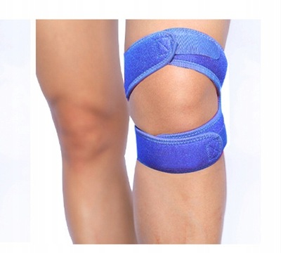 Sportowe ochraniacze na kolana Amortyzacja BLUE