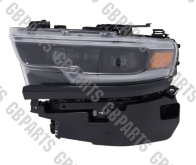 Фара левая full led черная dodge ram 2019- limited longhorn фото №1