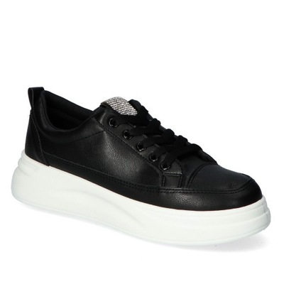 Sneakersy damskie R-487 Czarne lico 38