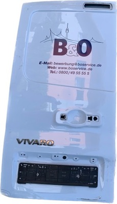 Opel vivaro b 14- левая дверь задняя задние фото №1