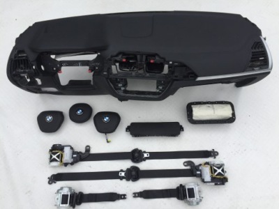 Bmw x4 g02 приборная панель приборная панель консоль подушки безопасности ремни фото №1