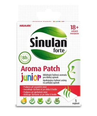 SINULAN FORTE JUNIOR PLASTRY AROMATYCZNE 18+ m-cy