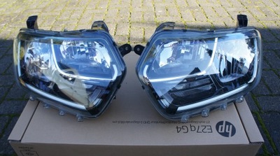 Передняя левая правая лампа dacia duster ii фото №1