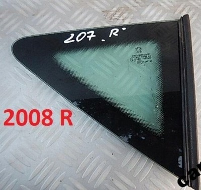 Peugeot 207 sw kombi стекло правая кузовная задняя фото №1