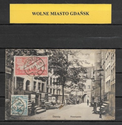 WMG - KARTKA POCZTOWA Fi. 124 WYDANIE OBIEGOWE