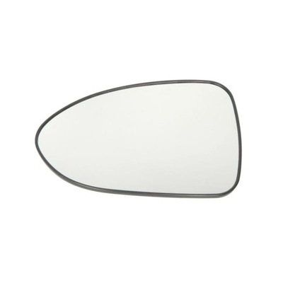 Скло дзеркало ліва kia rio ii iii 05-17 фото №1