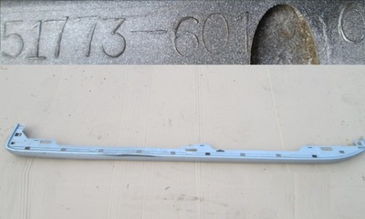 Toyota land cruiser 150 молдинг правая подножка фото №1