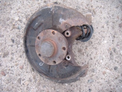 Audi a4 b6 00-06 поворотный кулак ступица правый задняя фото №1