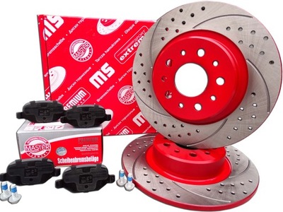 Тормозные диски тормозные колодки задняя do alfa romeo gt 156 02-06r фото №1