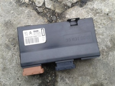 Модуль сиденье peugeot 607 9650281980 фото №1