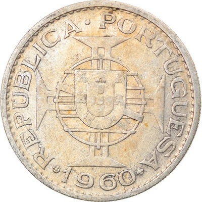 Moneta, Mozambik, 20 Escudos, 1960, EF(40-45), Sre
