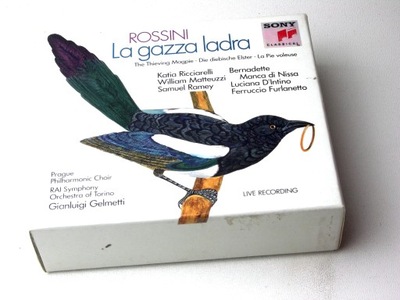 ROSSINI, GIANLUIGI GELMETTI - LA GAZZA LADRA [3CD BOX]