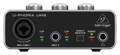 Interfejs audio USB Behringer UM2