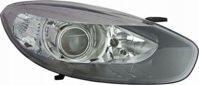 Фара лампа renault fluence l3 '10- права depo фото №1