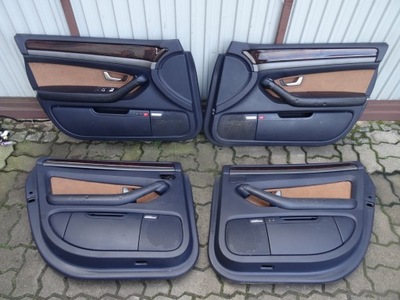 Audi a8 d3 03-05 обивка обшивки дверь доставка фото №1