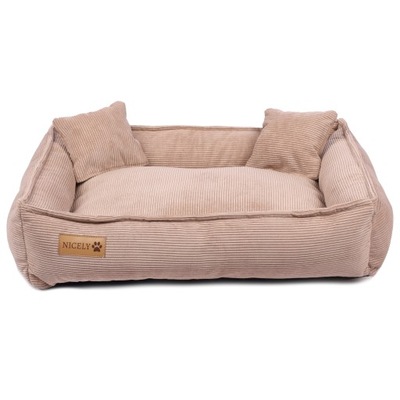 Nicely poduszka dla psa odcienie brązowego 65 cm x 55 cm