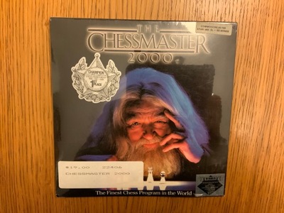 Gra The Chessmaster 2000 - nowa BOX - ATARI XL/XE, Commodore 64/128