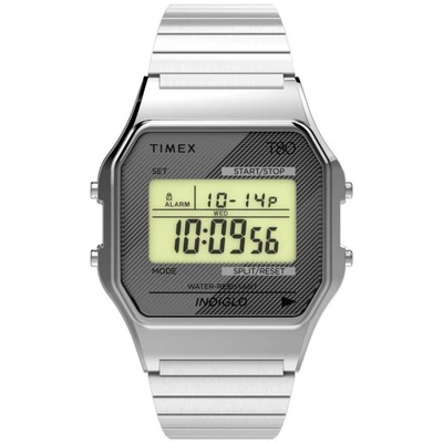 Zegarek Damski Timex TW2R79100 srebrny