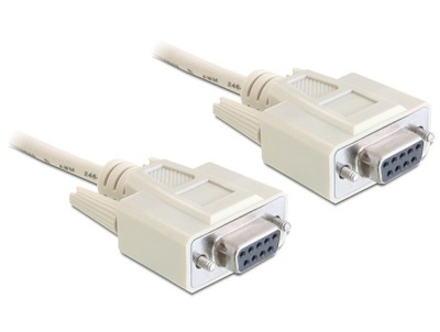 Kabel transmisyjny Null Modem 9F/9F RS232 5m