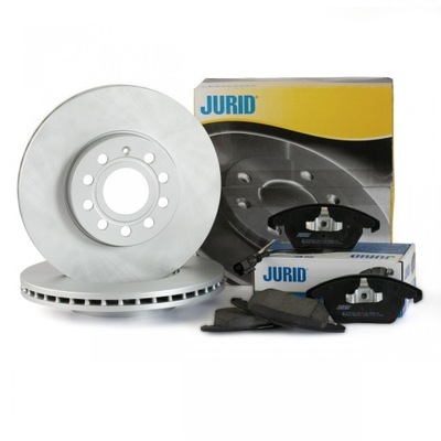 DISCOS ZAPATAS JURID PARTE DELANTERA FORD MONDEO II 260MM  