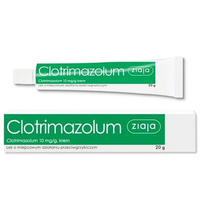 ZIAJA Clotrimazolum 20 g krem