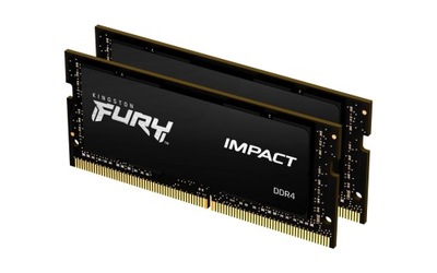 Kingston Fury Impact 16 GB, SODIMM, 3200 MHz, Notebook, Registered No, ECC