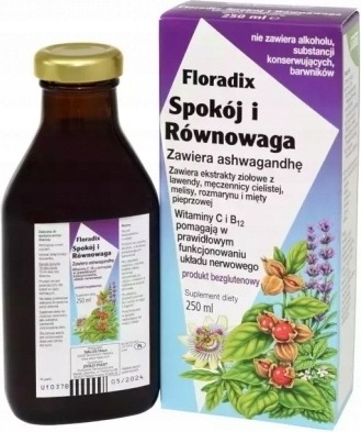 Floradix Spokój i Równowaga płyn 250 ml