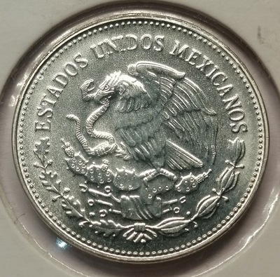 Meksyk 25 Peso 1985 Mundial Mexico 86 Srebro Ag