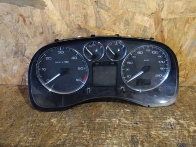 Peugeot 307 лічильник прилади p9660470680 фото №1
