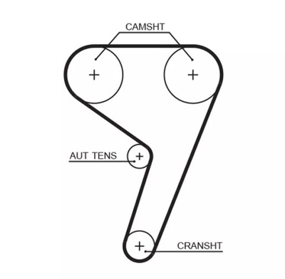 BELT ROZRZ./117Z/ FIESTA 1250,1400  