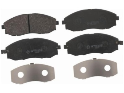 Гальмівні колодки перед hyundai h-1 starex 2.4-2.6 97-07 starex 2.4 2.5 00-07 фото №1