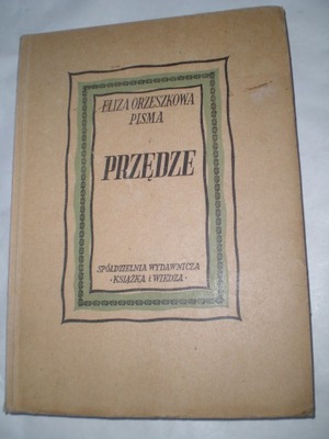 Przędze Orzeszkowa, wydanie 1950