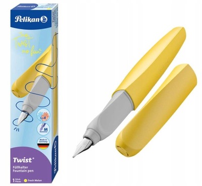 Pióro wieczne na naboje Pelikan Twist Bright Sun