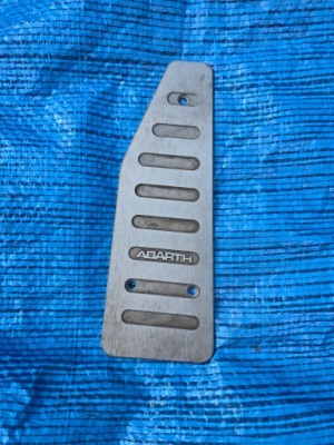 Накладки педалей підніжка fiat 500 abarth 595 рестайлінг  2018 rok фото №1