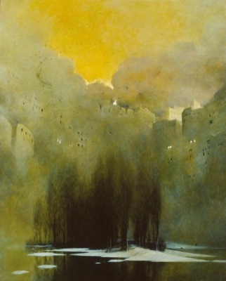 Zdzisław Beksiński, plakat, 74 × 60 cm