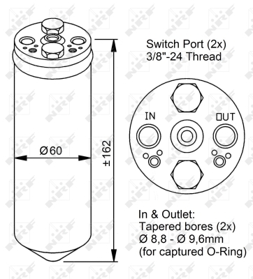 DRYER AIR CONDITIONER EASY FIT 33183  