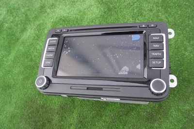 Радио navi rns-510 rns 510 vw led ssd premium kod фото №1