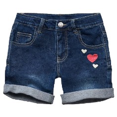 Krótkie spodenki jeans r. 134