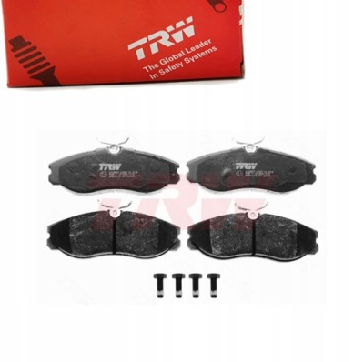 Тормозные колодки тормозные перед trw do ldv cub 2.3 фото №1