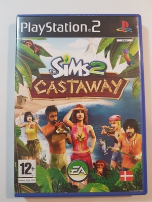 THE SIMS 2 CASTAWAY / BEZLUDNA WYSPA / PS2 /