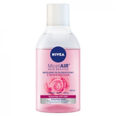 NIVEA MicellAIR płyn micelarny z wodą różaną