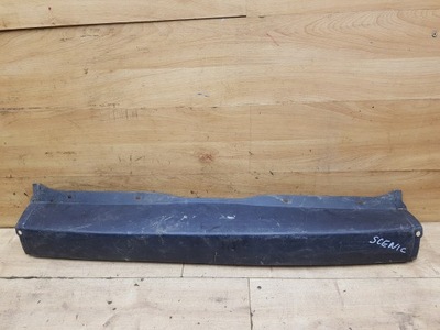 Молдинг накладка бампера задняя renault scenic ii фото №1