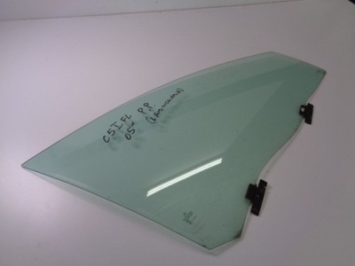 Стекло дверь правый перед citroen c5 i lift 2006 rok ламинированная двойной фото №1