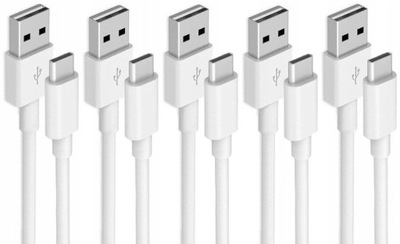 Kabel USB - USB typ C 5szt 25CM P9D59