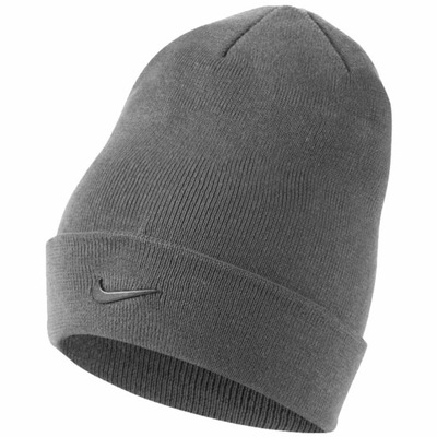 NIKE CUFFED BEANIE JUNIOR CZAPKA ZIMOWA SZARA