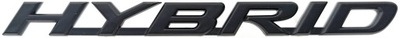 EMBLEMA 190X20MM INSCRIPCIÓN INSIGNIA HYBRID LEXUS NEGRO MATE  