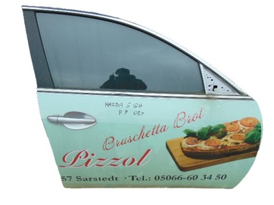 Двері передні праве mazda 6 gh 2008- фото №1