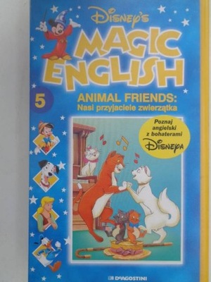 Magic English 5 animal friends Nasi przyjaciele zw
