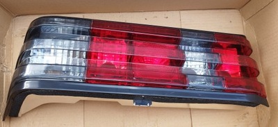 ŽIBINTAS GALINĖ KAIRĖ MERCEDES W201 190E RAUDONOS DŪMINĖS SMOKED NAUJA RMB06RB 